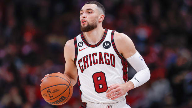 Chicago Bulls guard Zach LaVine.